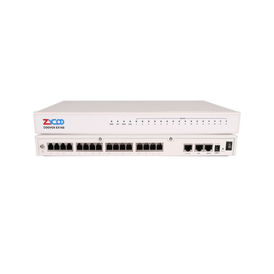 2 X 10/100 Mbps VoIP gateway FXS espansione cabina telefonica Voip per telefoni analogici