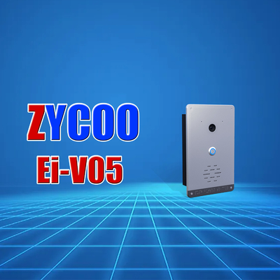 Sistema interfonico Zycoo Poe colore argento per esercizi commerciali