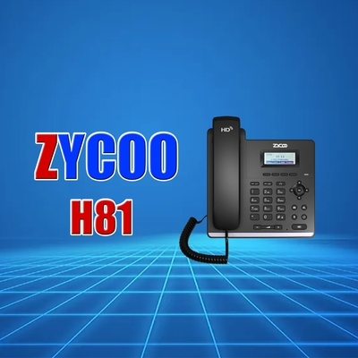 DC 5V/0.6A Wifi Telefono fisso Voip 4.3W per dipendenti aziendali