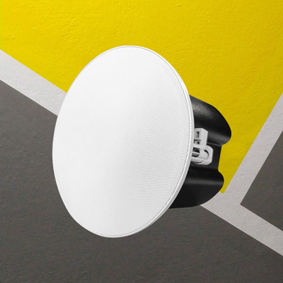 Altoparlanti dell'interno del soffitto del sistema di altoparlante di PA del IP della SORSATA SC10 con l'acciaio trattato di superficie di PoE 10W