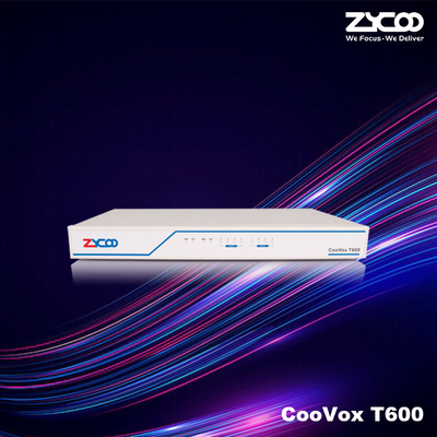 Sistema di telefono di Coovox T600 IPPBX per 1TB le estensioni di sostegno 600 di sorveglianza HDD